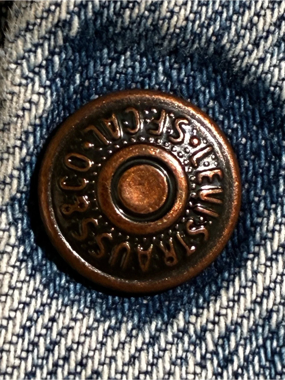 VTG Levi’s Little Levi’s Jean Jacket Orange Tab